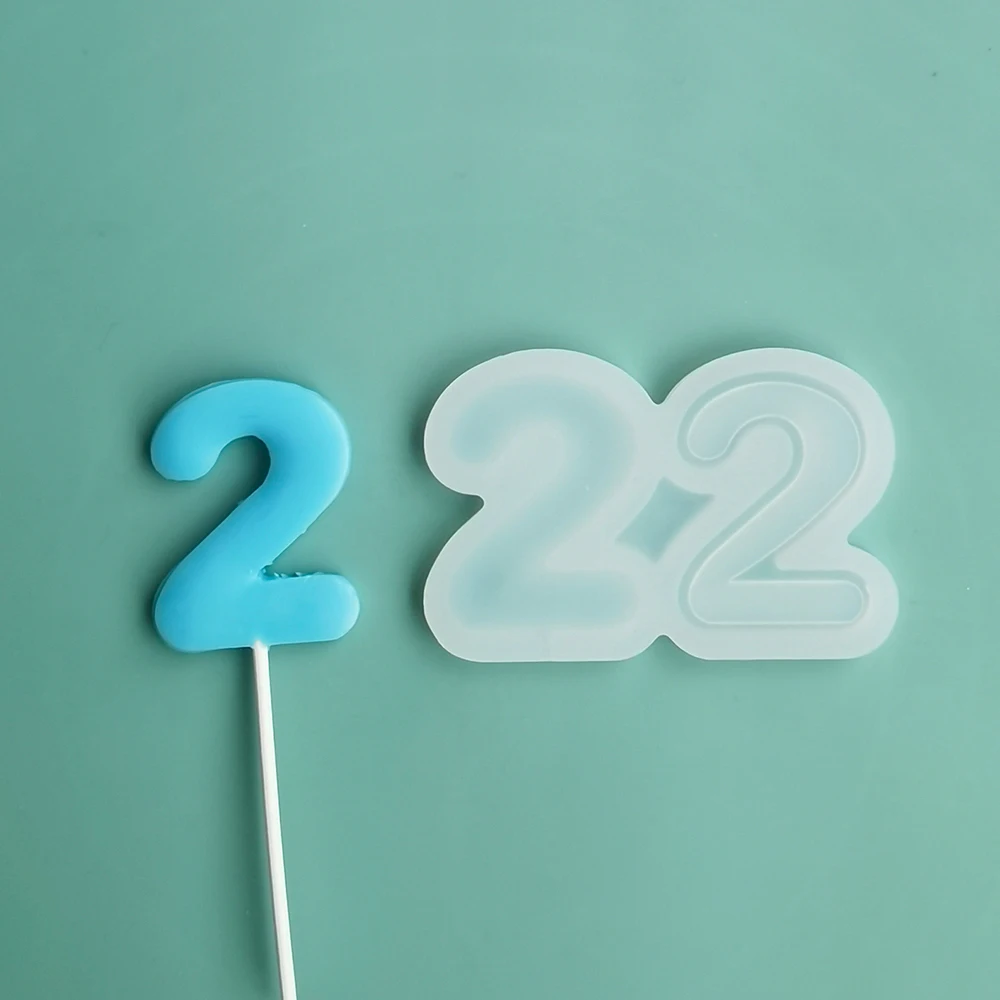 

Dropping lollipop mold DIY Chocolate Coral Cheese Lollipop Silicone Mold Multi-purpose Silicone Mold Cake Decoration