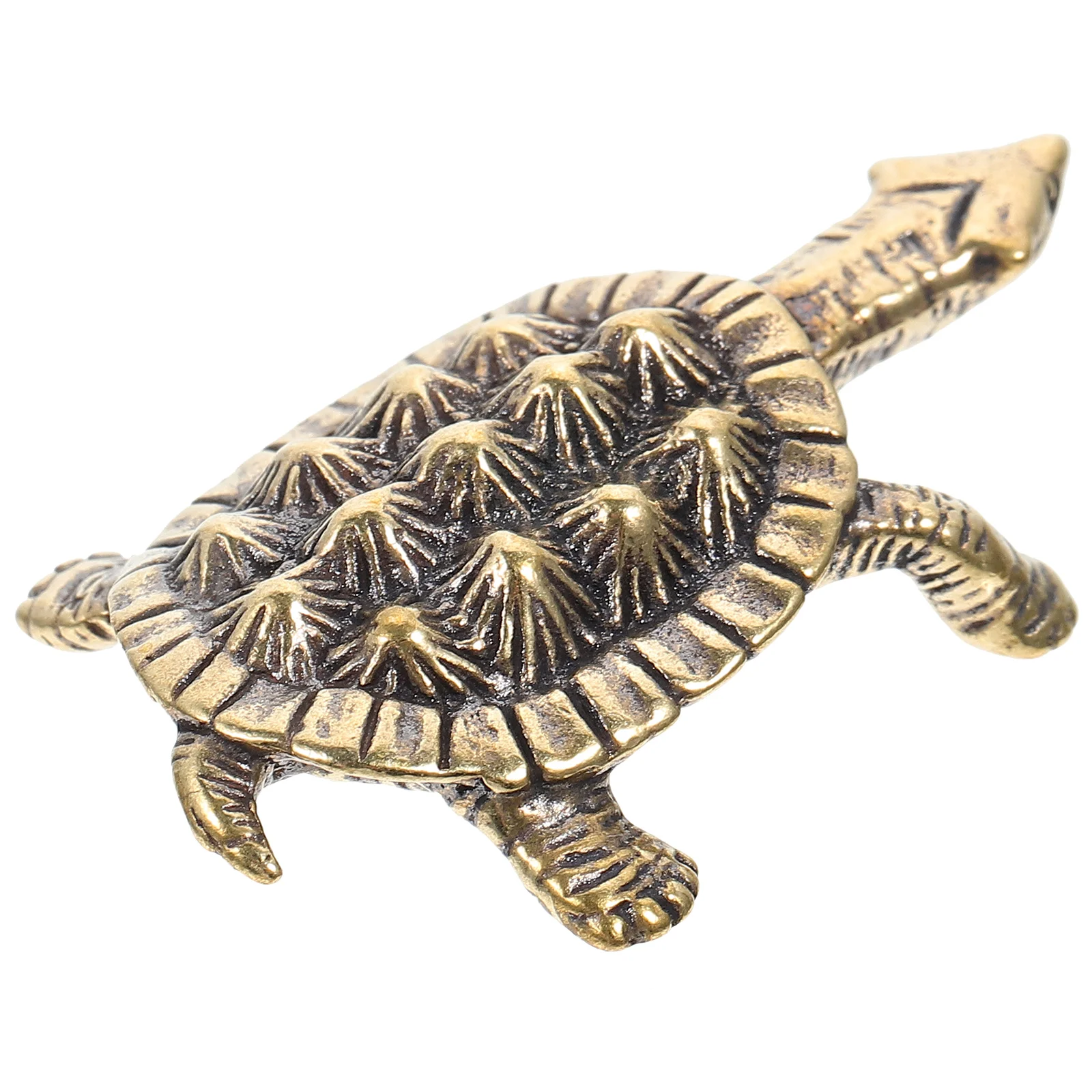 

Turtle Brass Statue Figurine Sculpture Shui Feng Ornament Animal Tortoise Figurines Desktop Wealth Decor Miniature Sea Statues