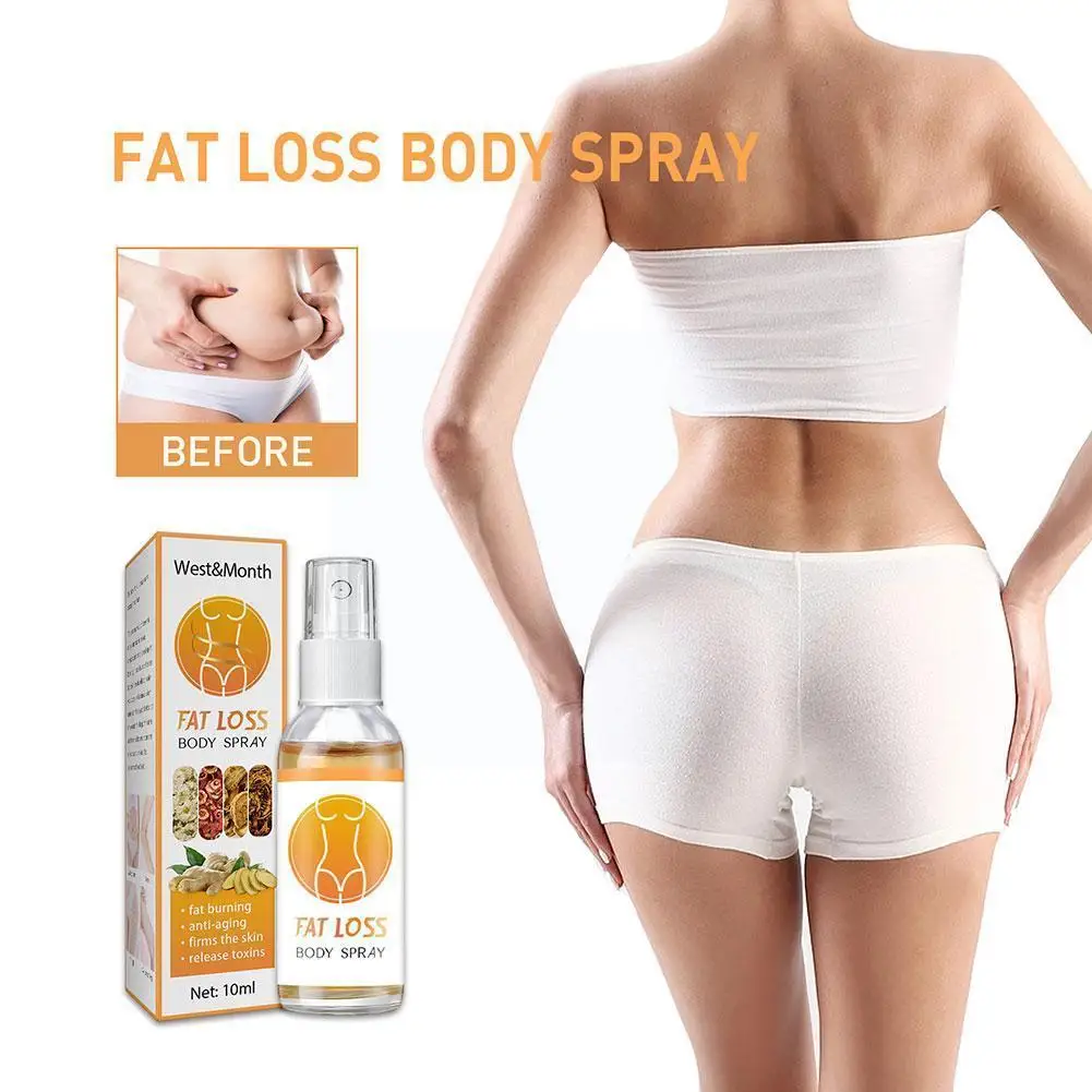 

Slimming Spray Fat Burning Spray Eliminate Cellulite 30ml Weight Massage Loss Elasticity Fat Break Down Skin I5r6