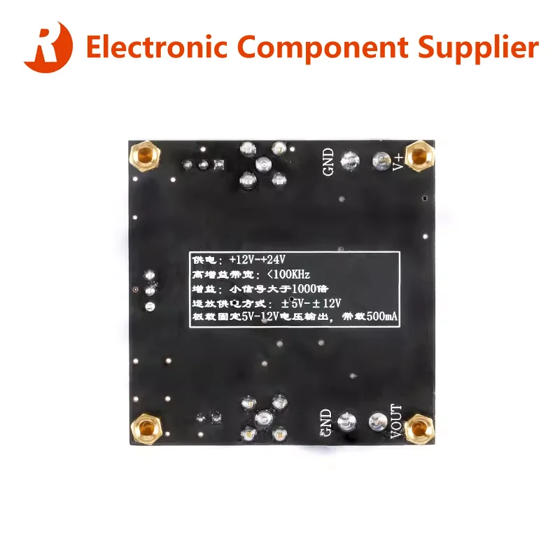 Новый приборный усилитель INA114 плата модуля 1000 Регулируемый одиночный источник