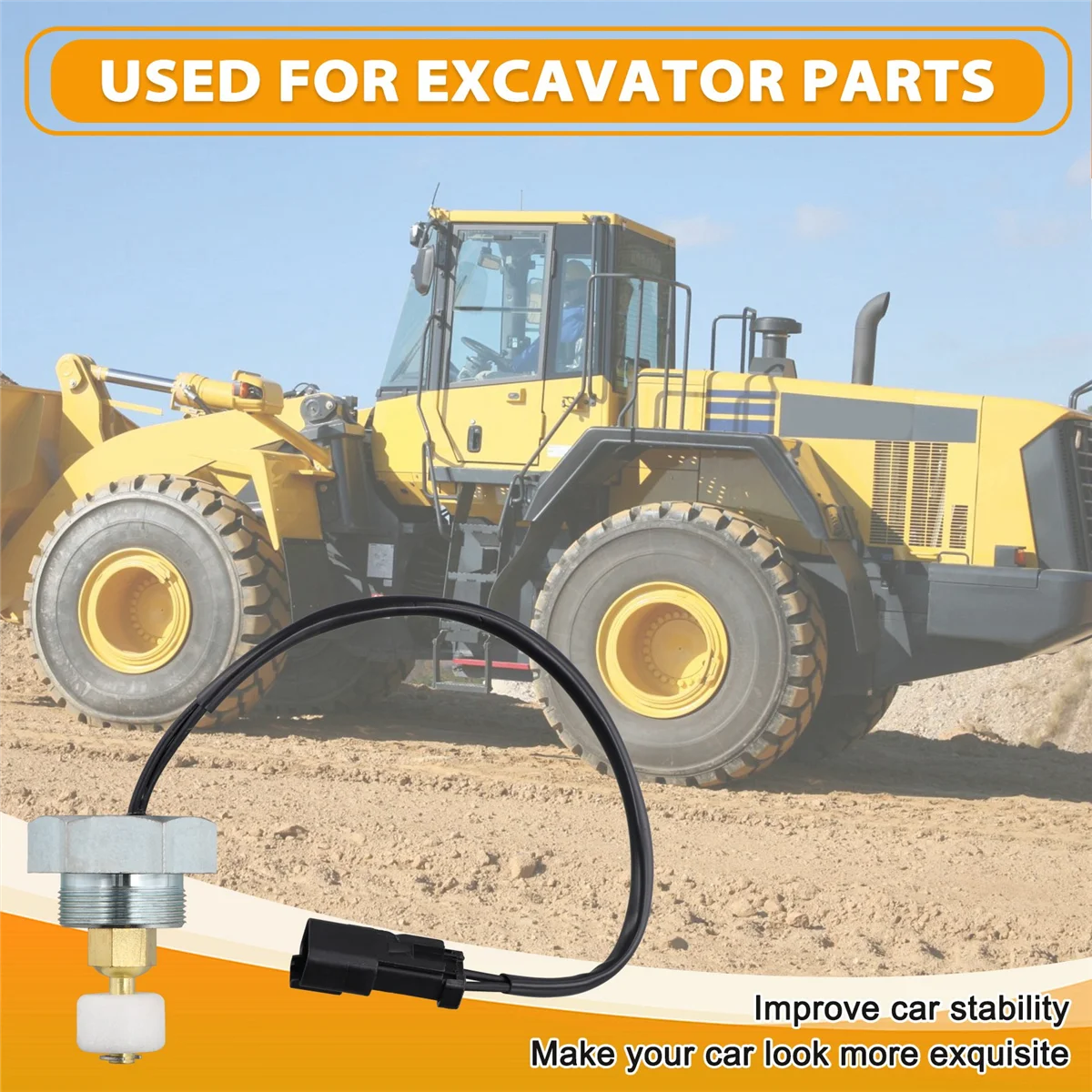 Запчасти для экскаватора датчик уровня воды электромагнитный клапан погрузчика