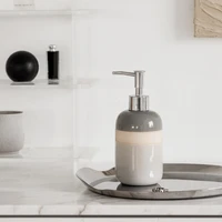 nordic style ceramics liquid soap dispenser bathroom accessories portable soap bottle soap dispenser for bathroom kitchen