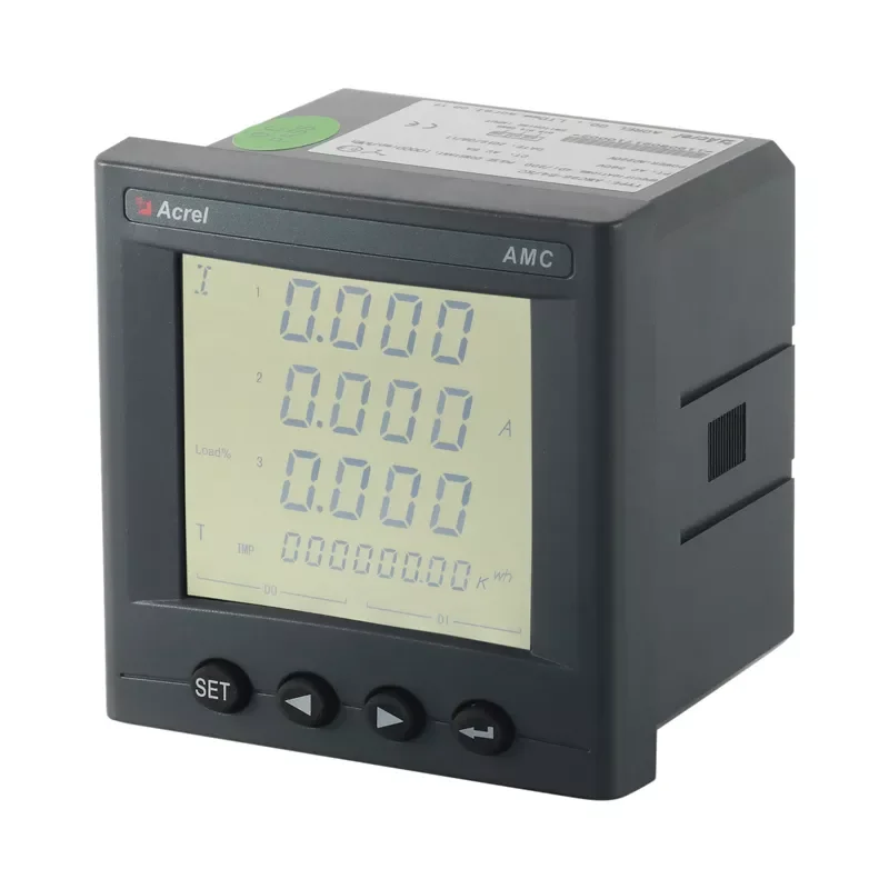 AMC96L-E4/HKC LCD Display AC Digital panel Energy meter multi-function power meter 2-31st harmonics