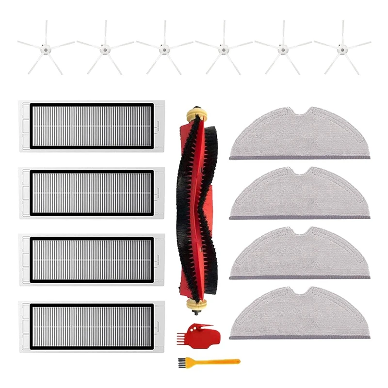 

Replacement Parts Roller Brush Side Brushes Hepa Filters For Roborock S50 S51 Robot Vacuum Cleaner Accessories