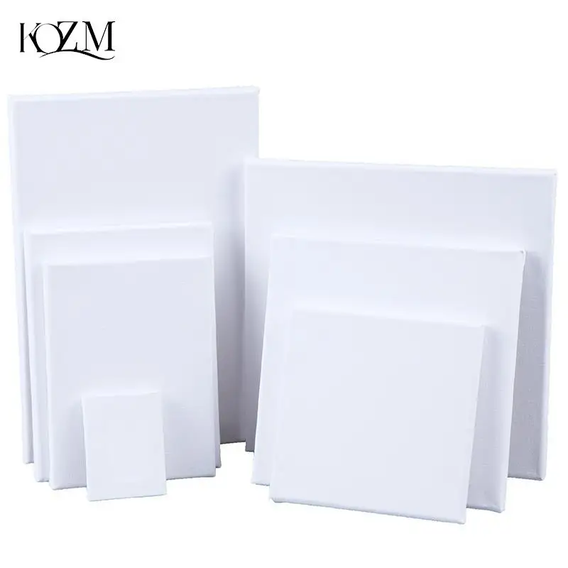 

Mini Painting Canvas Panel Boards For Acrylic Oi Paint Acid Free White Cotton Multi Size For Beginner Artists Students & Kids