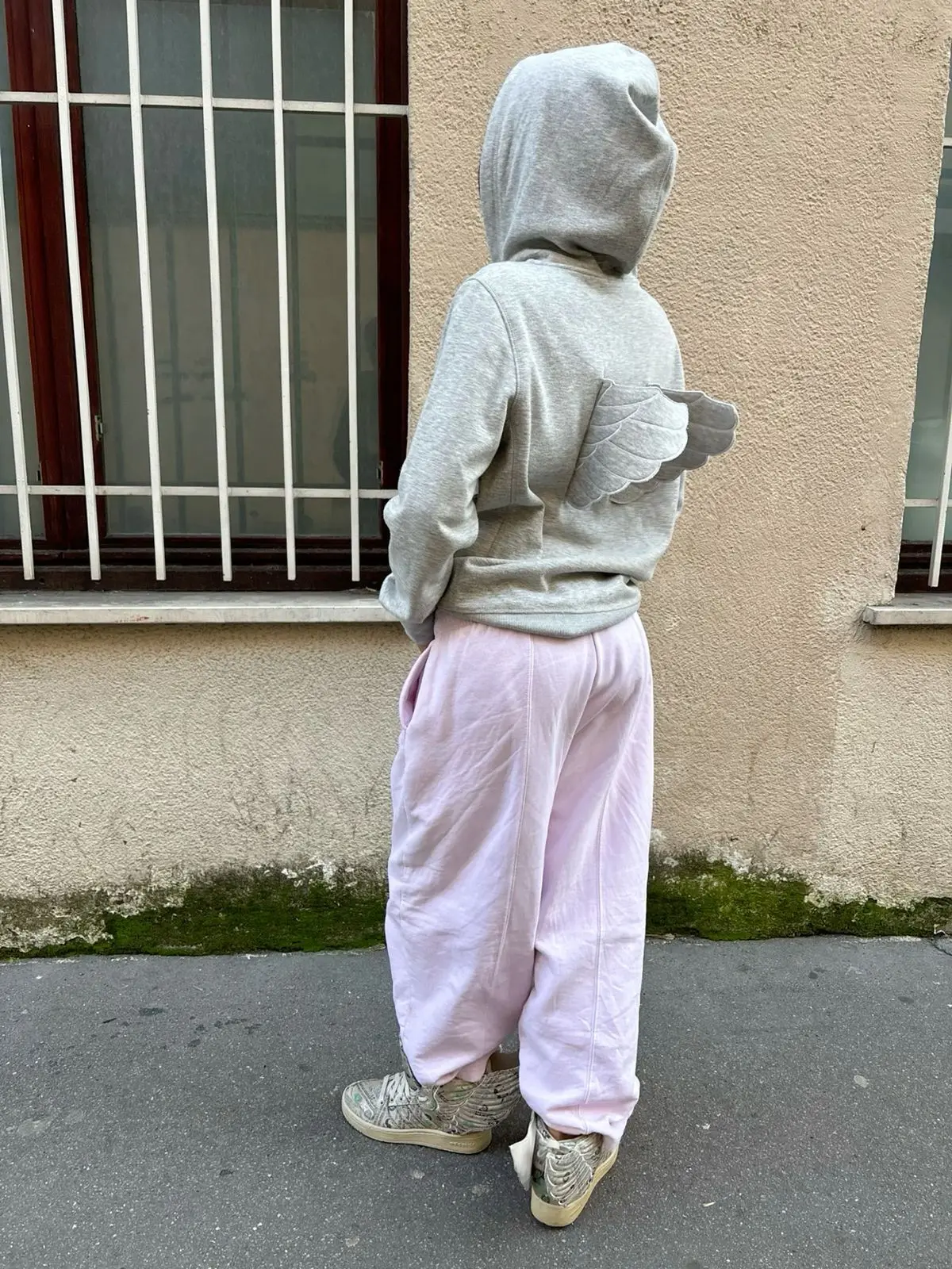 Фото Худи на молнии с 3D-вышивкой в стиле Harajuku Y2K Millennium Streetwear, женская толстовка с крыльями, уличная мода, женская одежда в стиле ретро №2