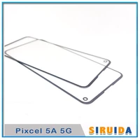 the new5pcs front outer glass with oca glue for google pixel 5a 5g xl 2 pixel3 3xl 3a 3axl pixel4 4xl touch screen panel glass l
