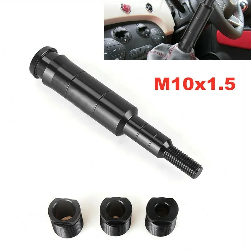 

Shift Knob Extender Extension Adjustable Lever Gear Shifter w/Adapters M10X1.5