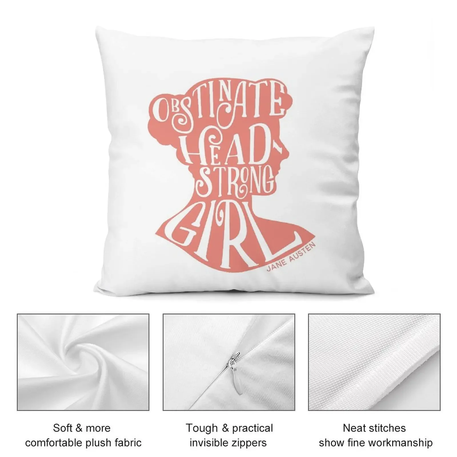 Обестинат головная девушка гордость и предубеждение Джейн Остин цитата дизайн