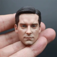16 scale model headsculpt spider superhero tobeymaguire toy pvc headplay for 12 inch action figure male body collection