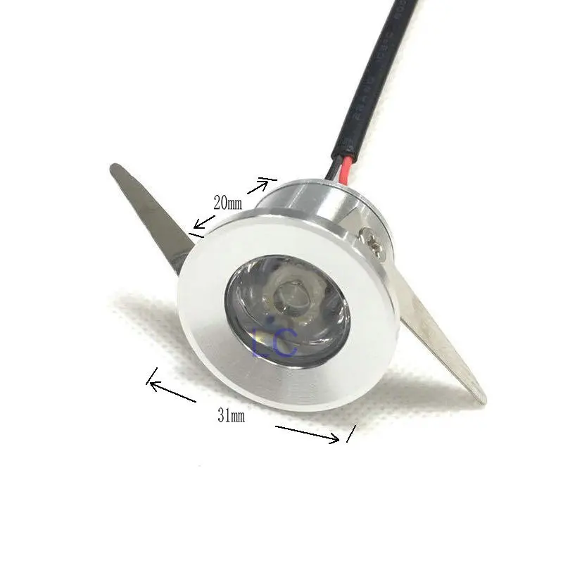Мини Спот оптовый лочный серебряный Светильник светодиоды Lumineux Лок 3w шкаф с