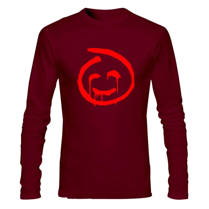 

Мужская одежда, новинка, футболка с эмблемой ментолиста, Красный Джон, DVD, S-XL
