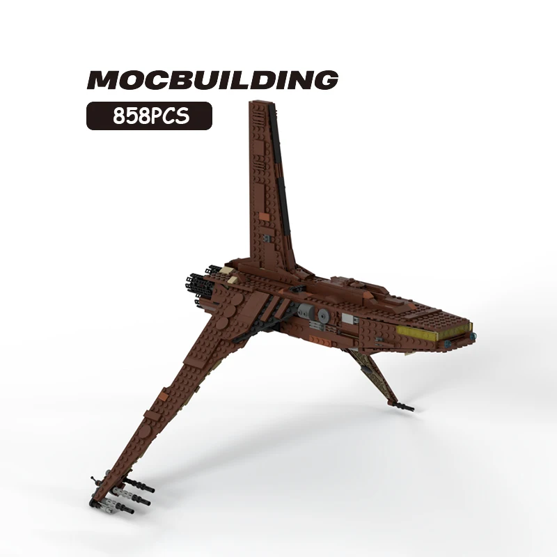 

MOC Building Blocks Sandcrawler Model DIY Assembled Bricks Space Wars Movie Series Technical Creative Children Toys Gifts 858PCS