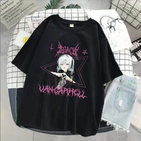 harajuku women t shirt gothic punk anime short sleeve tops women summer oversize aesthetic y2k clothes print tee shirt