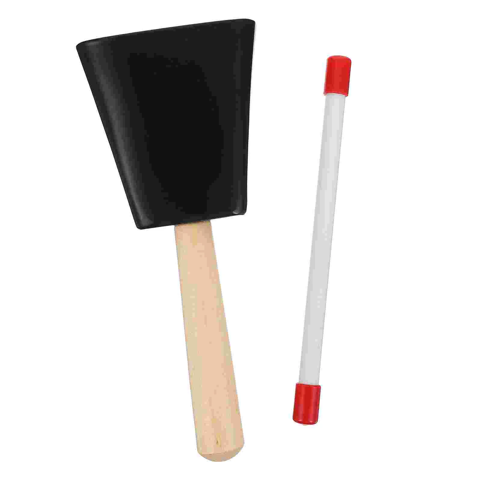 

1 Set Durable Cow Bell Orff Percussion With Handle Educational Orff Percussion