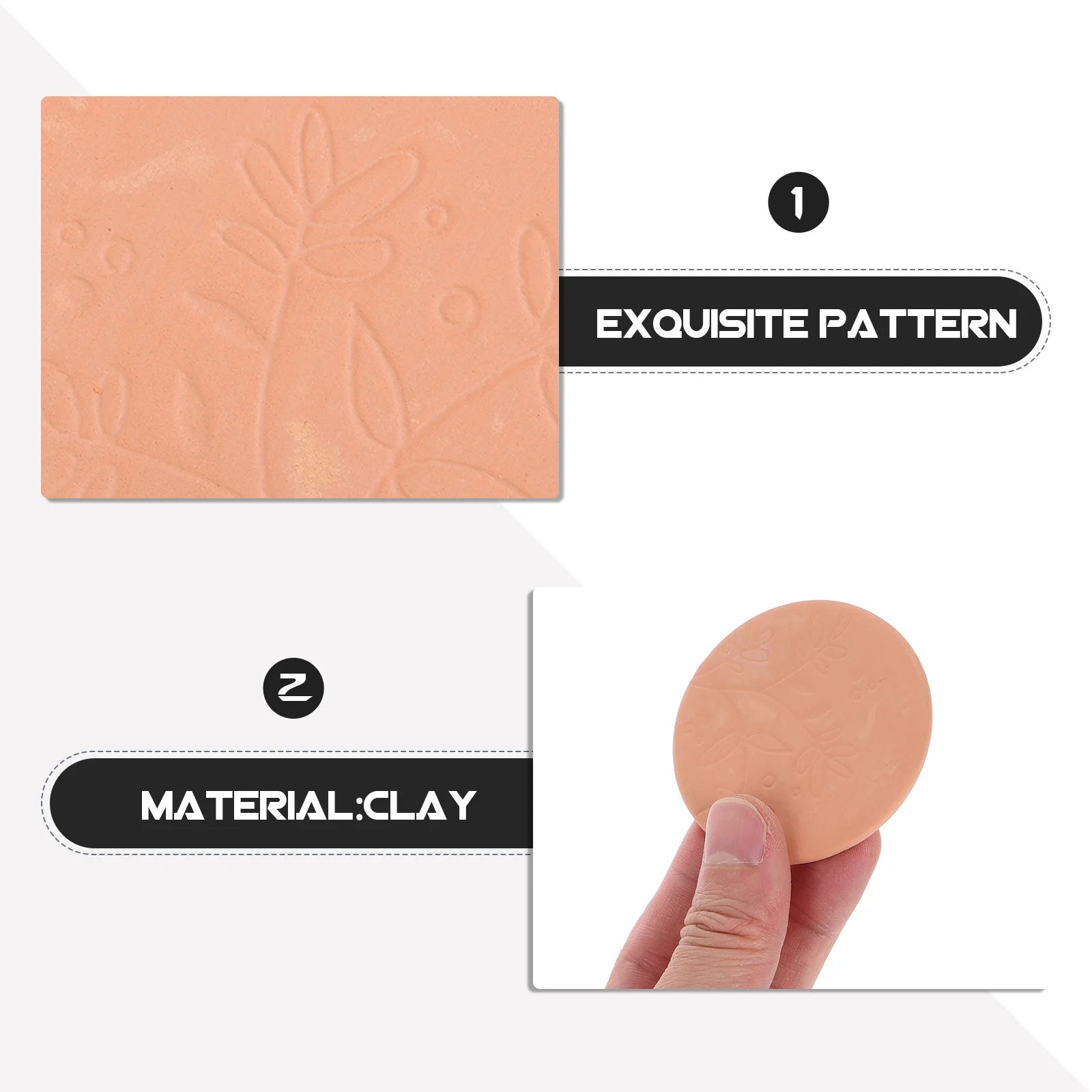 4 шт. консерватор для консервации диск глина штамп печенья кофе