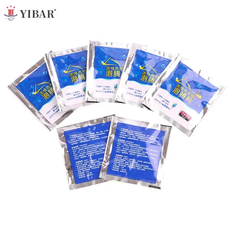 

10Pcs Car Effervescent Tablets Windshield Cleaner Windscreen Wiper Cleaning Tabet Solid Washer Universal Home Toilet Window