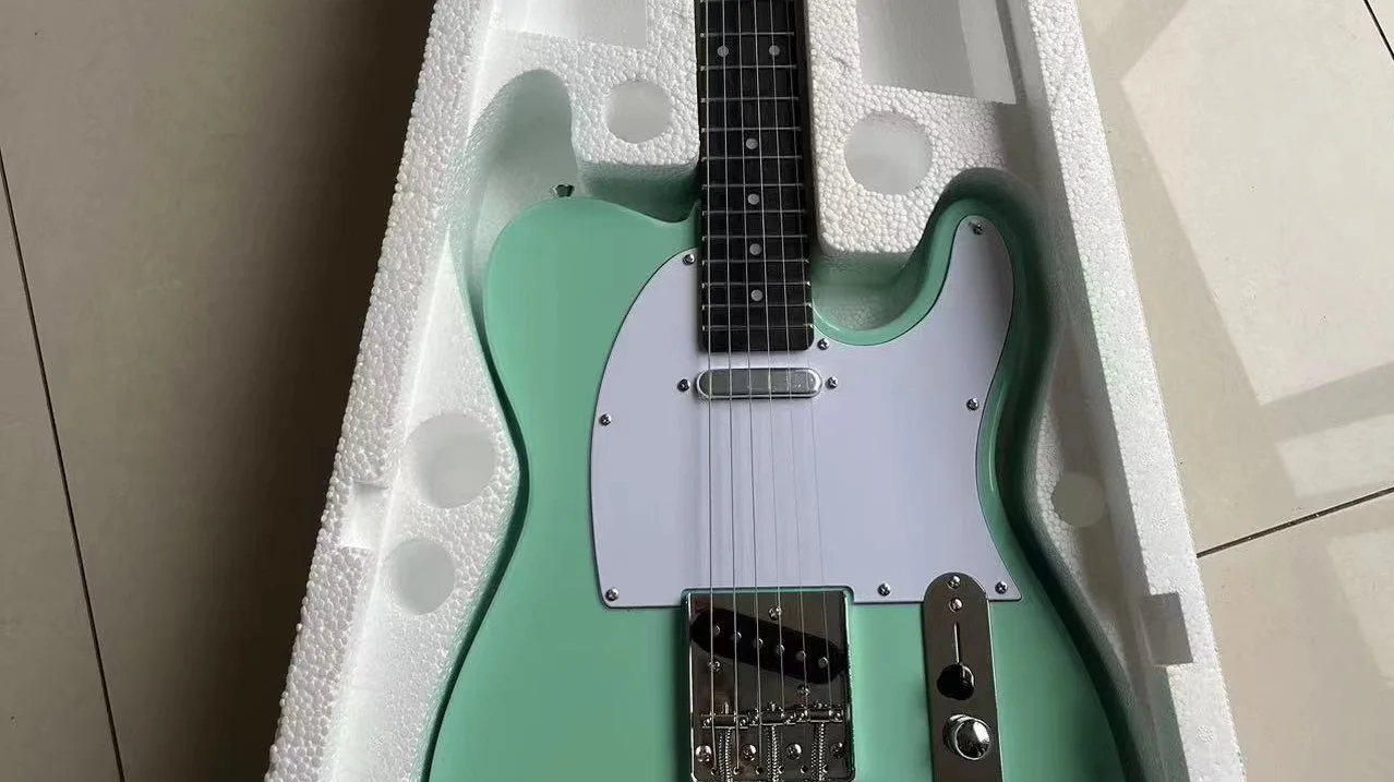 Tele Electric Guitar，mahogany Body， Rosewood Fingerboard Chrome Hardware High Quality Guitarar JGRHJFTGRMHG