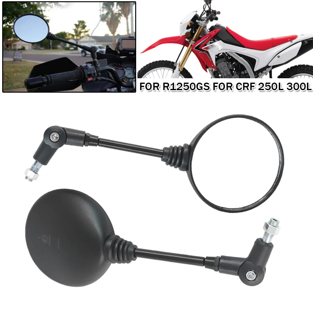 

For HONDA CRF450 For Yamaha YZ250F For KAWASAKI KX250 Motorcross Rearview Mirror Folding Motorcycle Mirrors E-Bike Accessories
