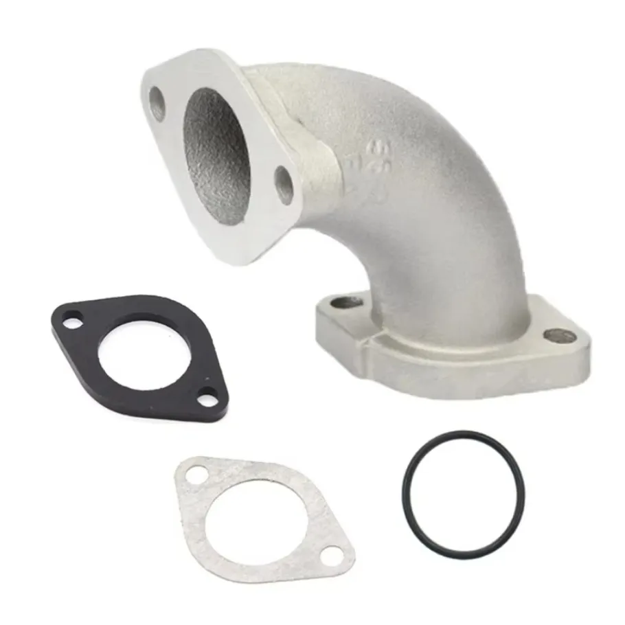 56-2 впускная труба карбюратора мотоцикла + прокладка подходит для двигателя