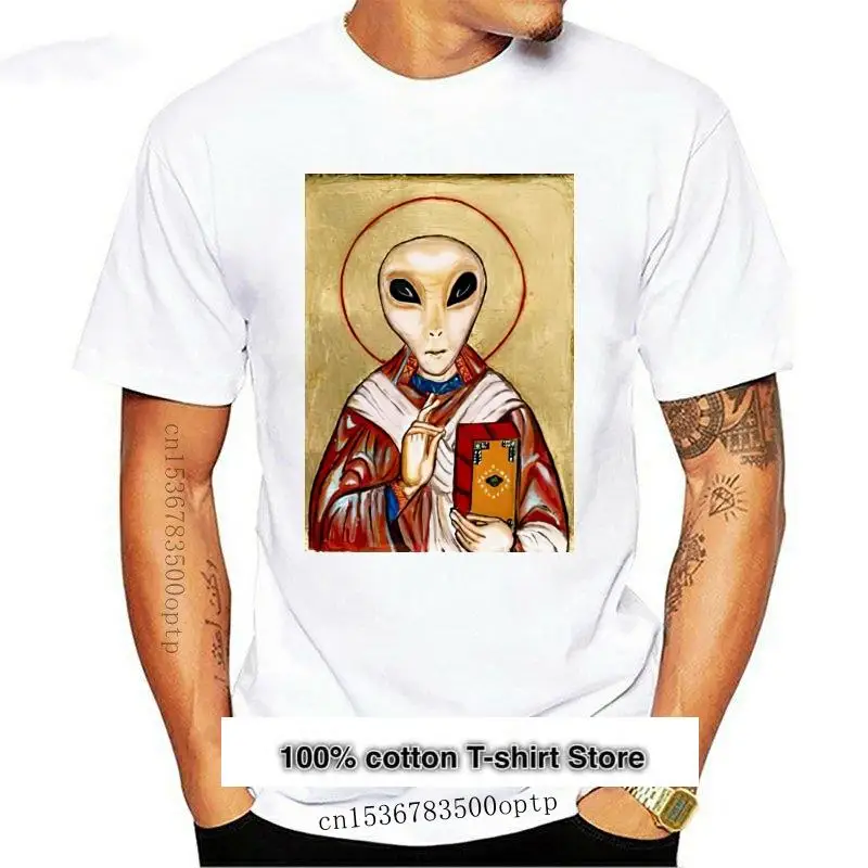 

New T Shirt Ufo Alien Saint Believe Trippy Psychedelic LSD MDMA dmt Acid Albetr hofmann blotter art