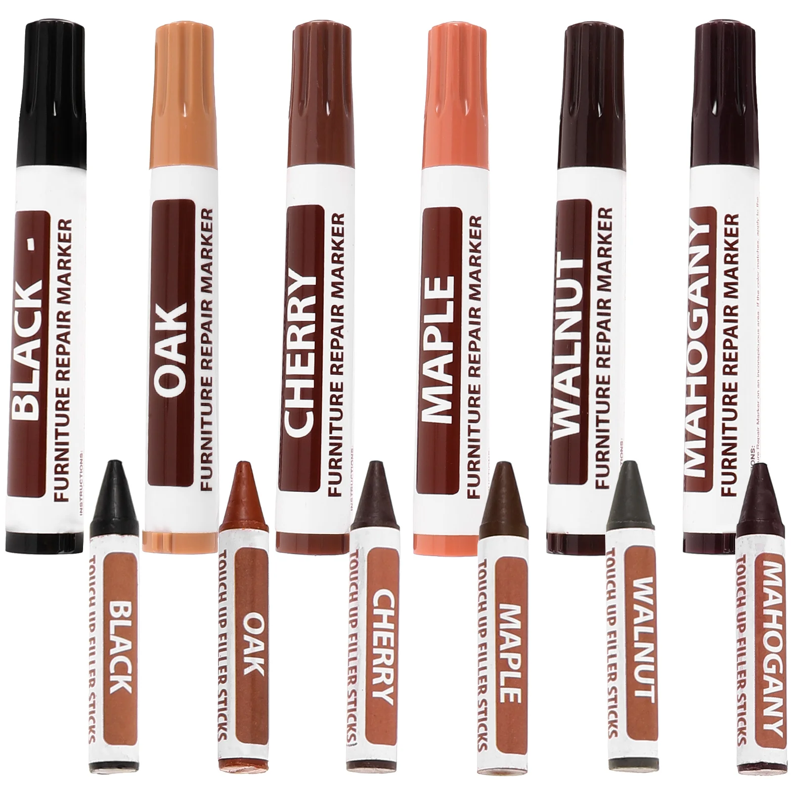 Маркер для дверной мебели краска карандаш наполнитель дерева набор ремонта пола
