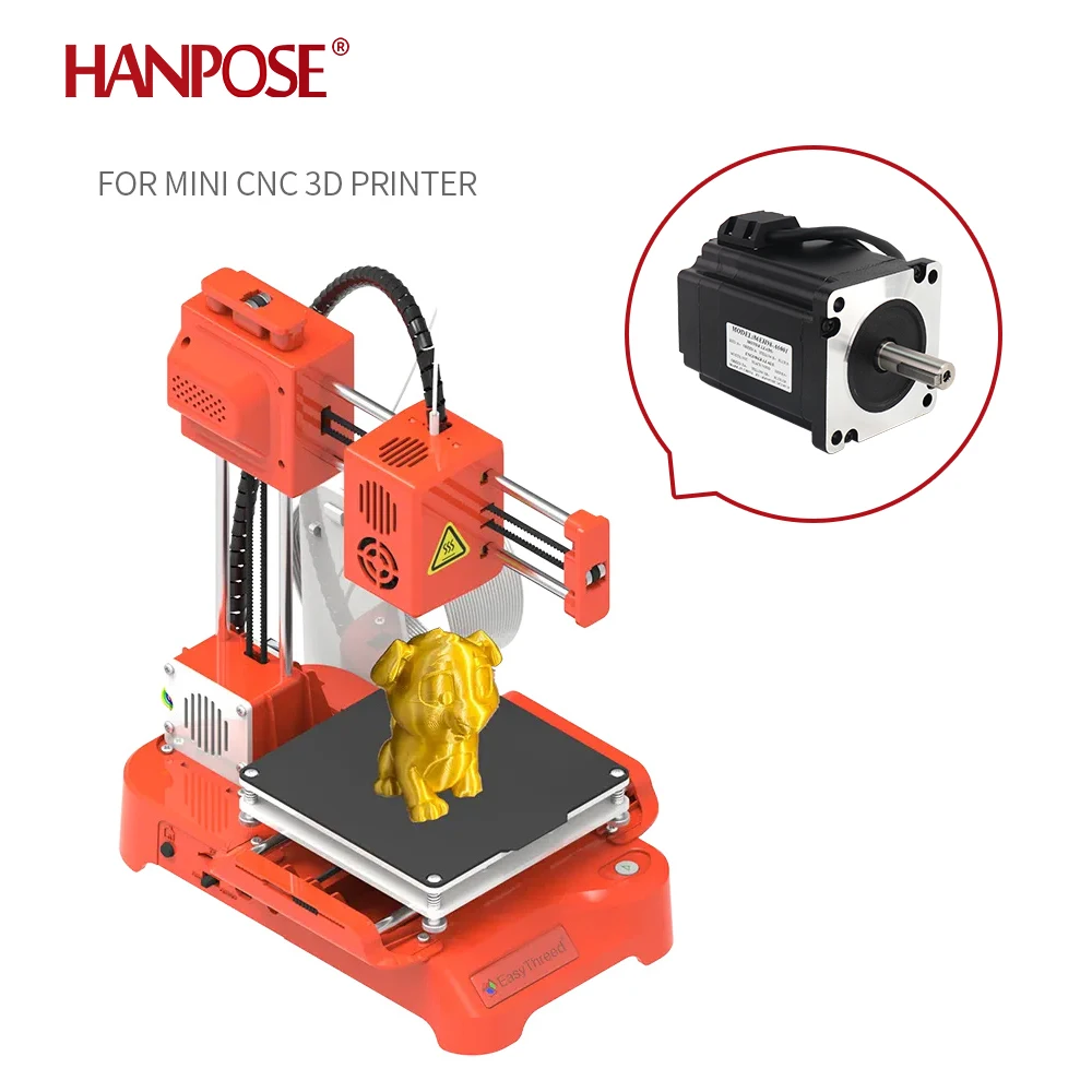 HANPOSE Nema 34 Шаговый двигатель с замкнутым контуром 5 0 А 6 Нм сервопривод Hybird CL86 +