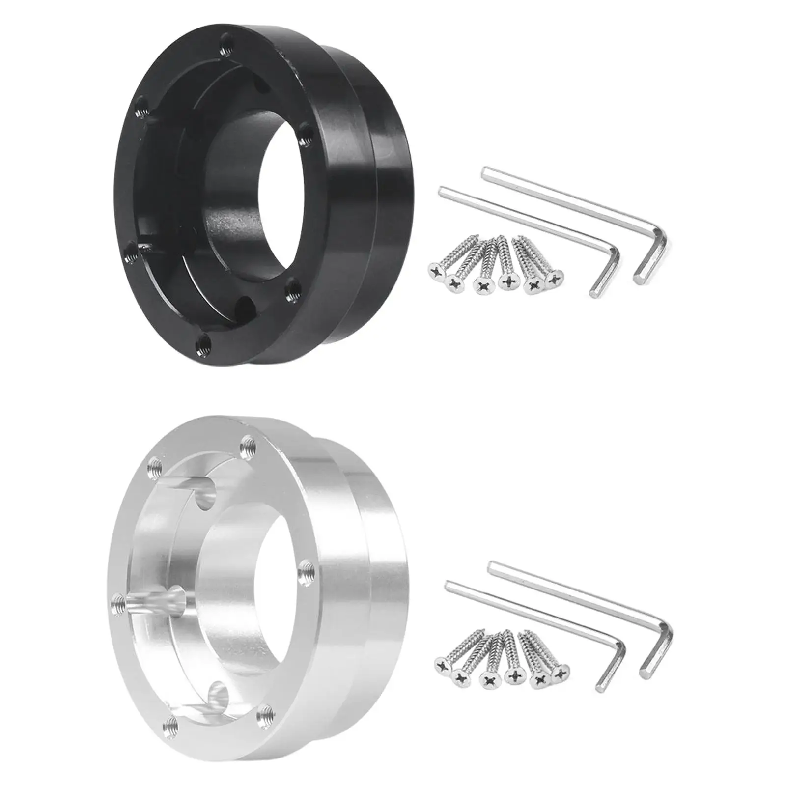 

Steering Wheel Adapter Plate 70mm Easy to Install for Logitech G920 G923