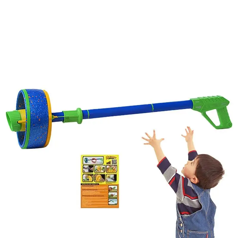 

Launcher Toys For Kids Interactive Cat Fetch Toy Flying Launcher Outside Toys Flying Ring Launcher Toy Party Favor Cat Toys