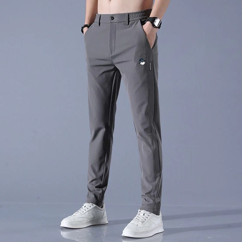 

Malbon men's golf pants, high-quality elastic and fashionable, casual and breathable embroidered logo