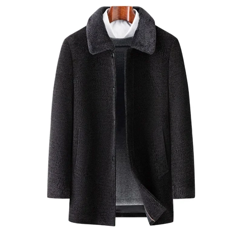 Новое поступление большая модная зимняя толстая мужская стеганая хлопковая