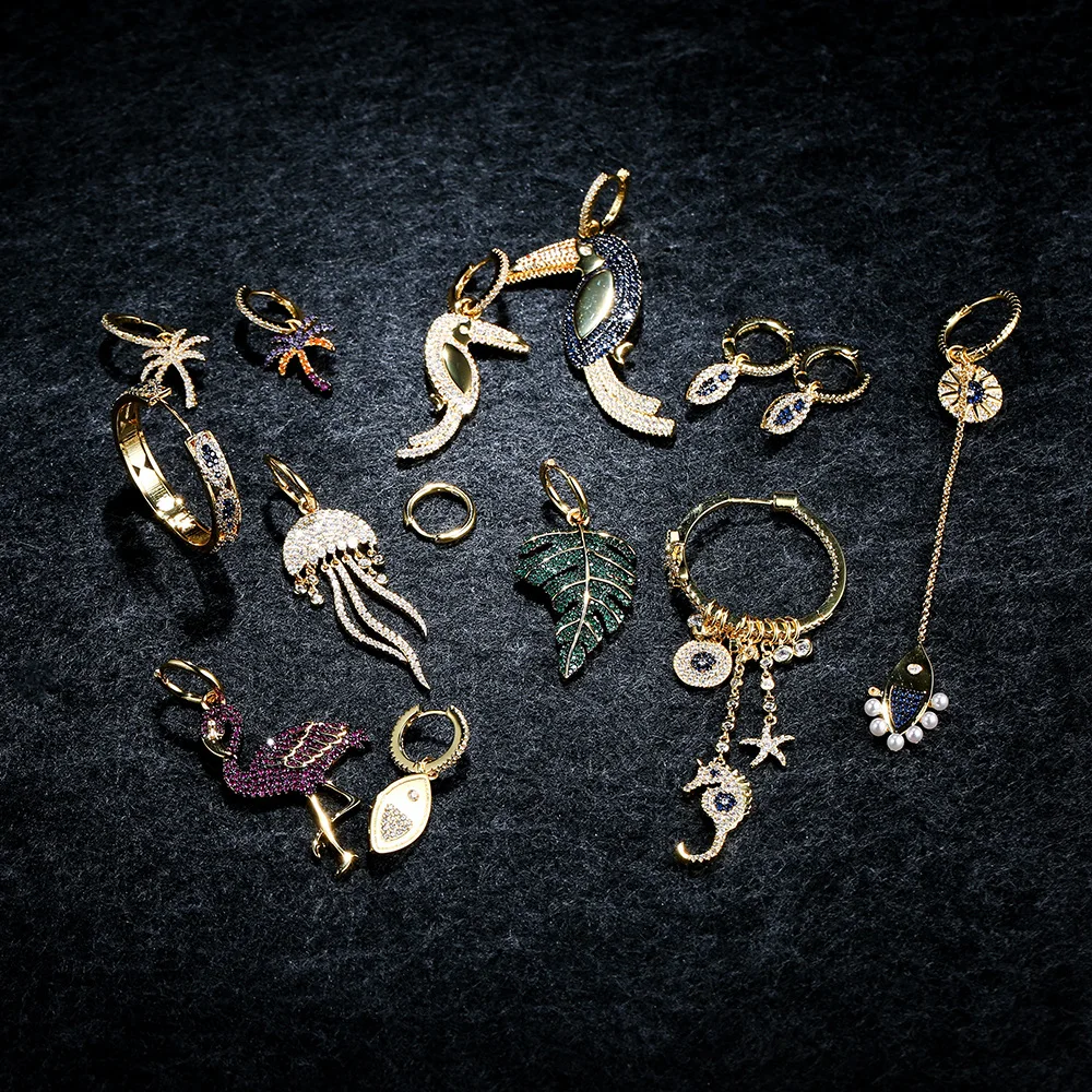 LIDU, высокое качество, серебро 925 пробы, бриллиантовая птица, тропический ветер, изысканные украшения Монако, подарки для друзей