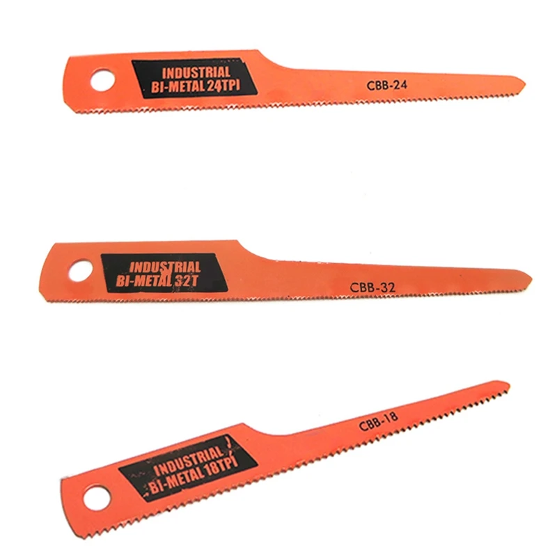 

10PCS Reciprocating Saw Blades For Pneumatic File Saw Tool Metal Saw Blade For Wood Fiberglass Plastic Retail