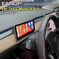 eanop 8 8 touch instrument cluster displayer information screen for tesla model 3 y support wireless carplay android auto