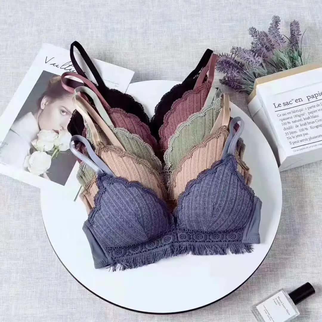 

Женское нижнее белье, Женский бесшовный бюстгальтер, нижнее белье для девушек, нижнее белье с регулируемыми бретельками без косточек, удобн...