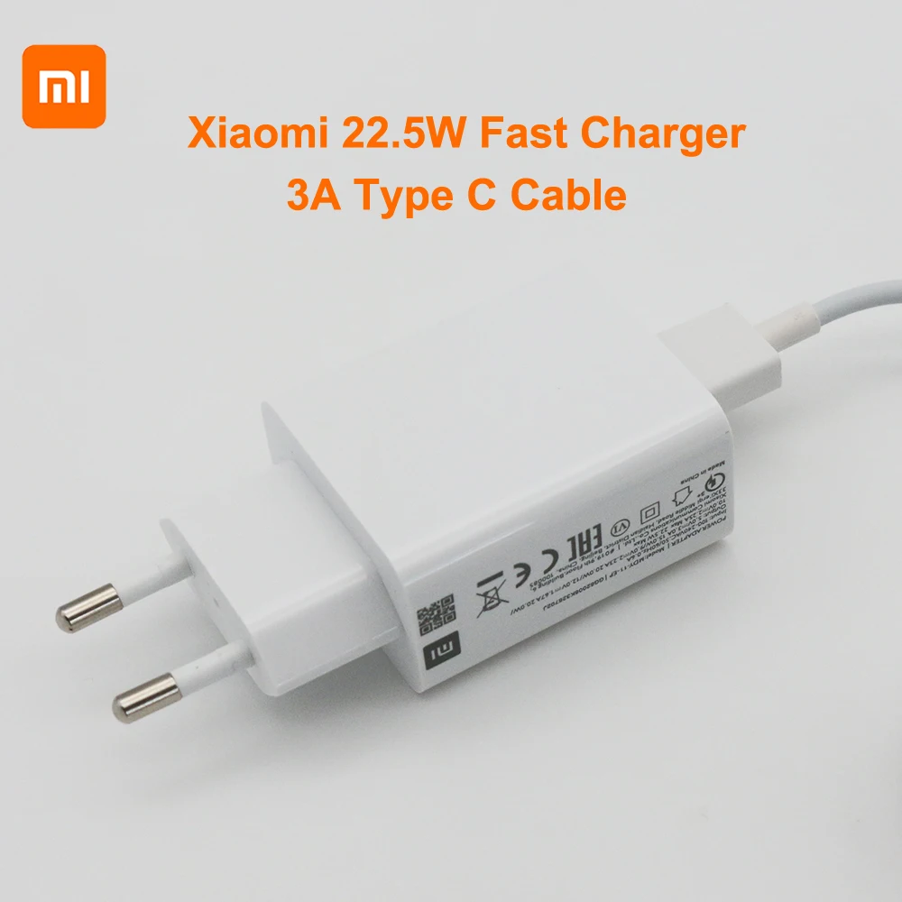 Фото Оригинальное быстрое зарядное устройство Xiaomi стандарта ЕС 22 5 Вт QC 3 0 USB адаптер Оригинальное быстрое зарядное устройство Xiaomi стандарта ЕС 22 5 Вт QC 3 0 USB адаптер