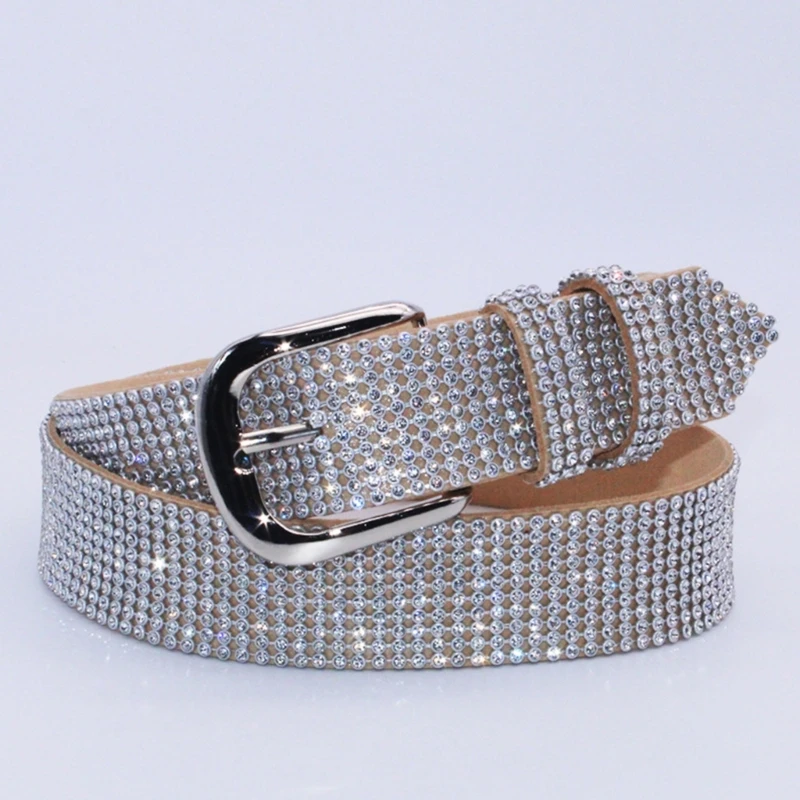 

Full Belt Waistband Belt For Dress Bling Belts Jeans Belt