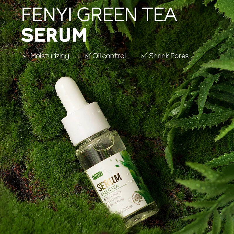 

Эссенция для контроля жирности лица с зеленым чаем, сужение пор, эссенция для лица, осветление, улучшение яркости, сушка пятен, уход за кожей ...