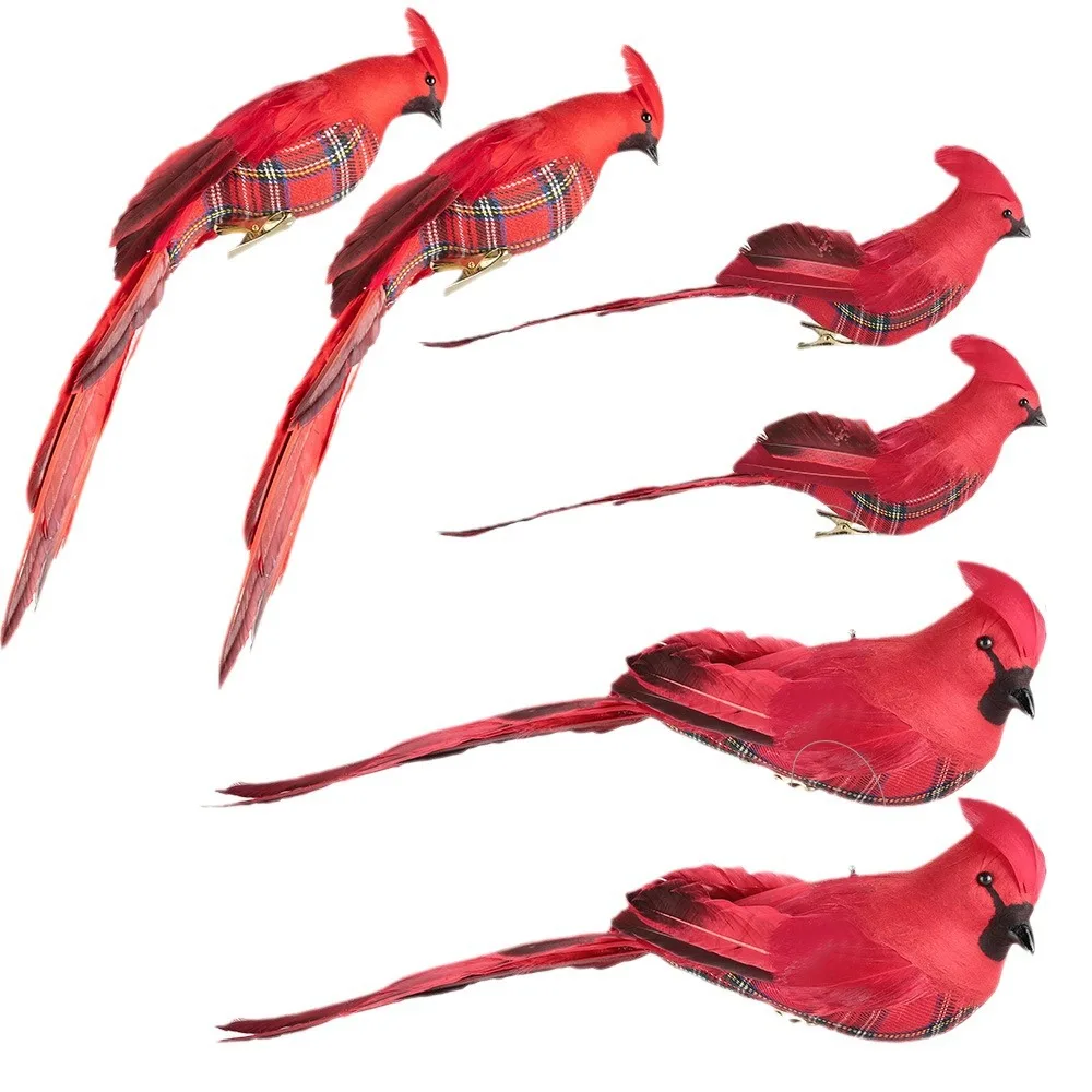 Креативный красный зажим Епископ на Рождественское украшение