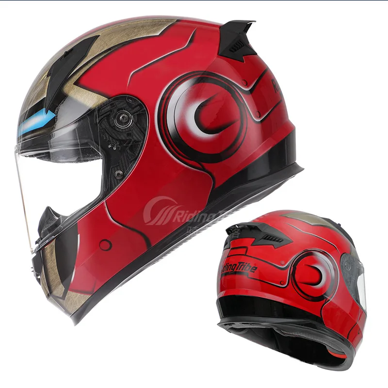 

Motorcycle Winter full face helmets Men Riding warm helmet Motorbike racing Capacete ABS Moto Motocross Helmet
