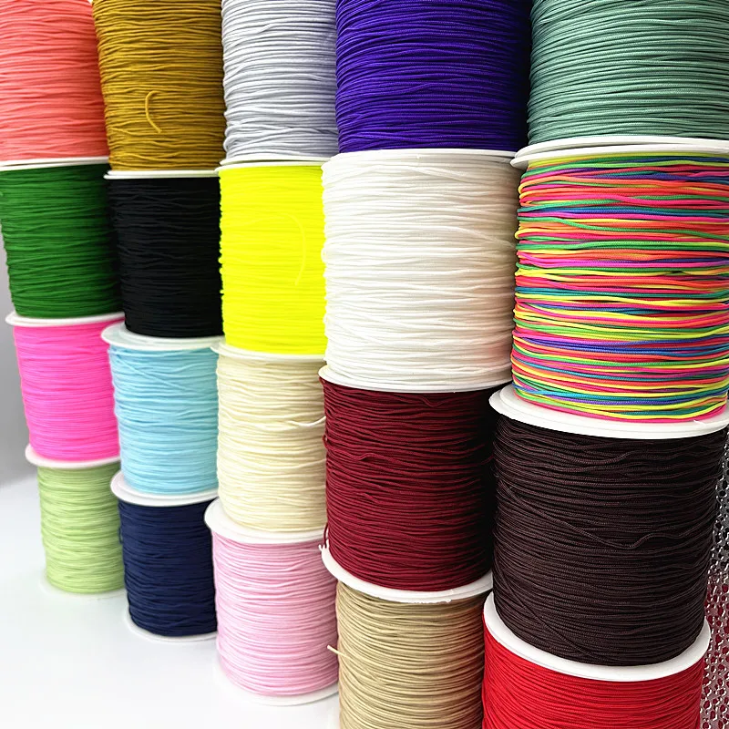 10 м/лот 1 0 мм нейлоновый шнур нить китайский узел макраме браслет плетеный DIY