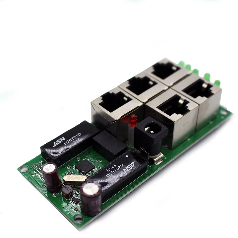 

Коммутационный модуль с 5 портами, 12 В/24 В, коммутатор ethernet, настраиваемый гигабитный сетевой Интеллектуальный коммутационный модуль/печатная плата