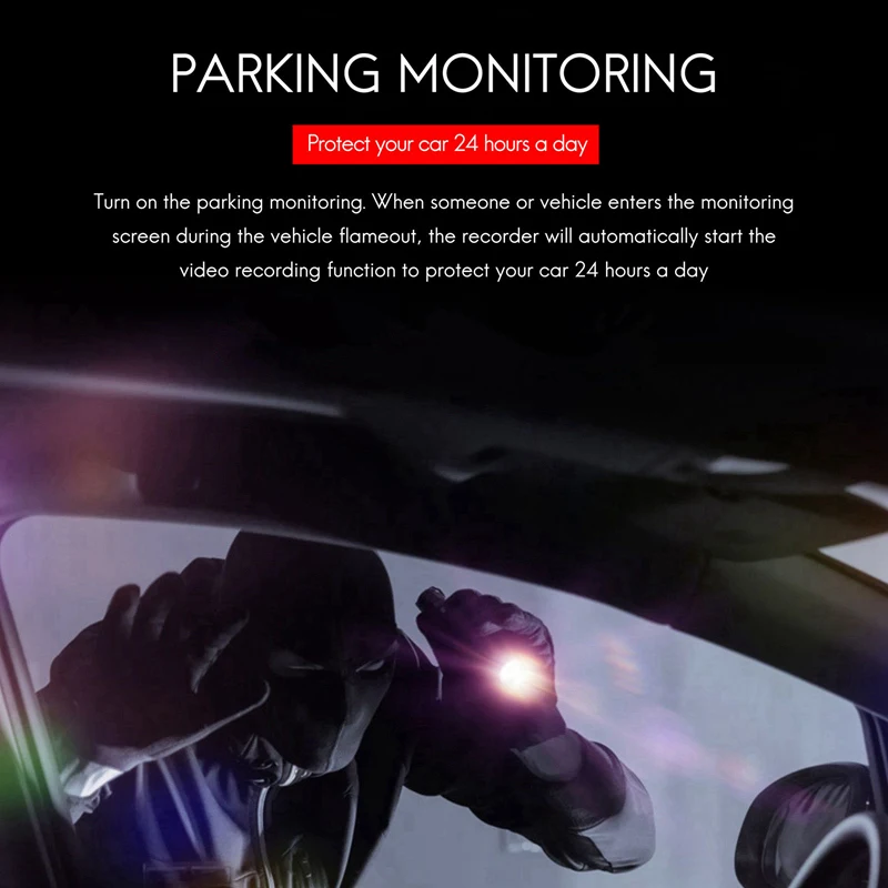 Автомобильный видеорегистратор AU04 Full HD 1080P 3 0 дюйма FH06 G-сенсор