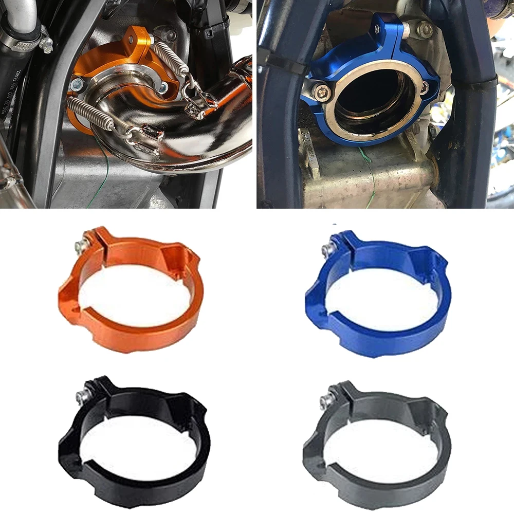 Наконечник выхлопной трубы зажим для фланцевая защита Husqvarna 250 300 EXC XC SX XCW XC-W Six Days
