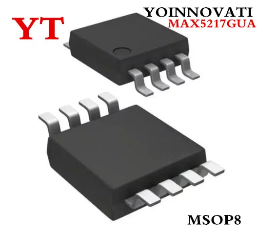 10 шт./лот MAX5217GUA MAX5217 5217 MSOP8 IC лучшее качество