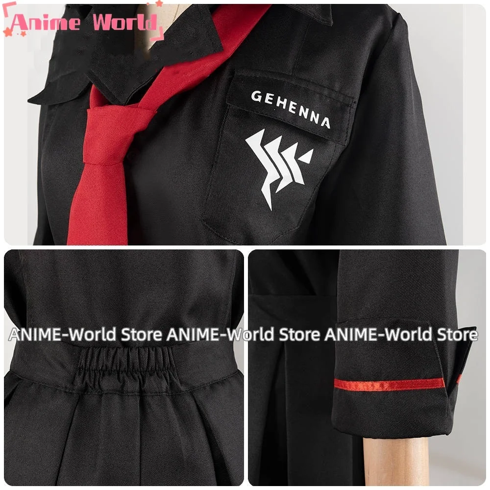 Косплей-Костюм голубого архива Ichiomi Erika из аниме размер на заказ японская черная