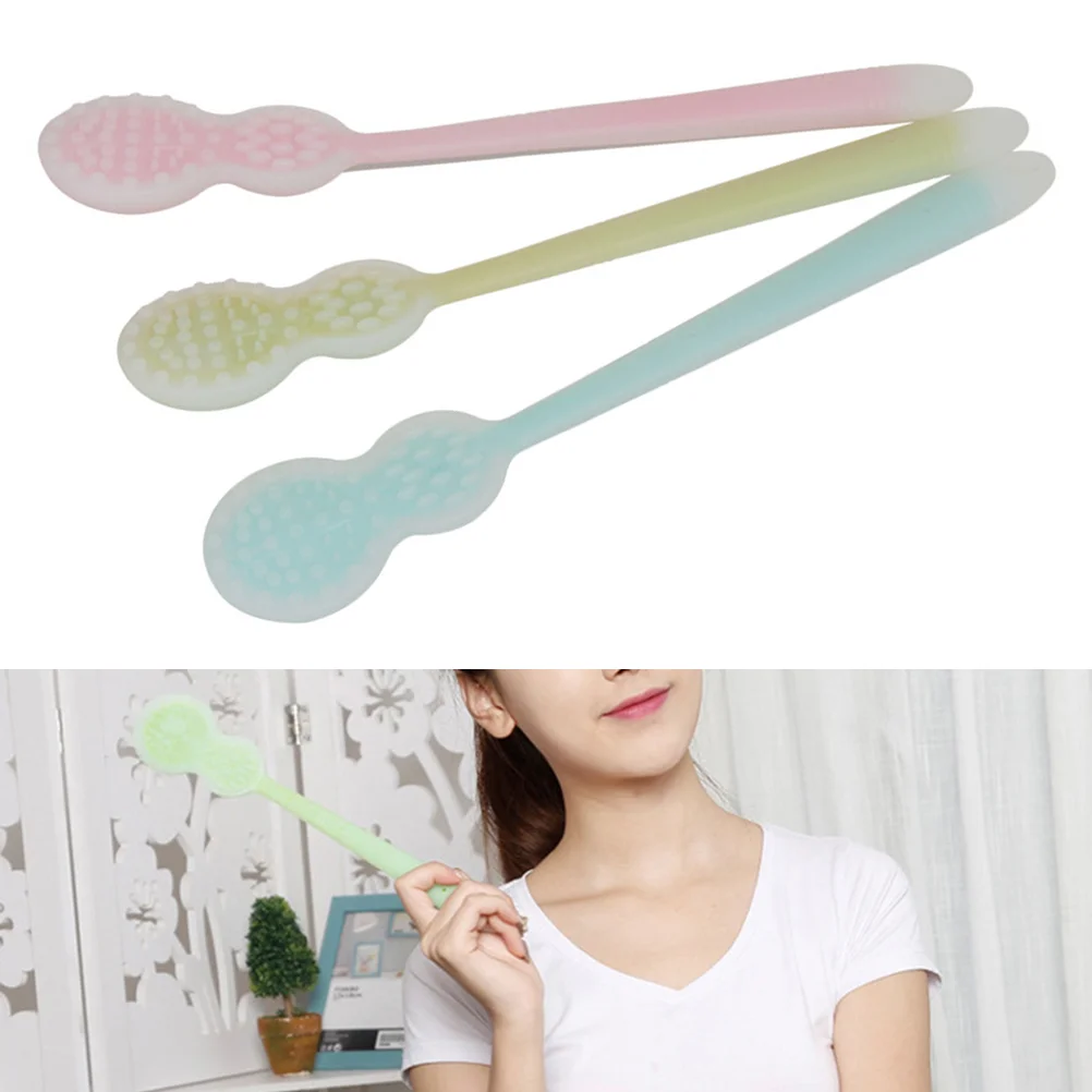 

3pcs Meridian Pat Portable Durable Handheld Body Meridian Brush for Firming