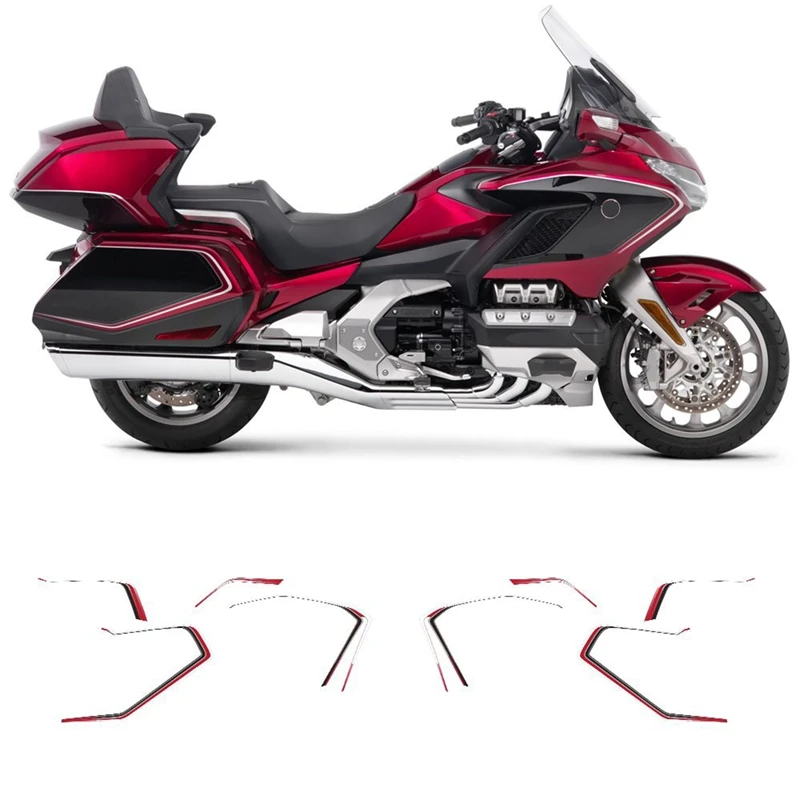 

Motorcycle Touring Graphic Sticker Decal Kit Case For HONDA Goldwing GL1800 2018-2020
