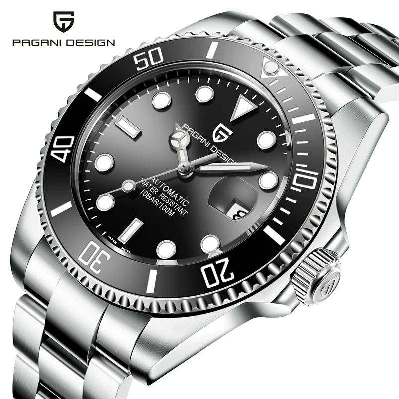 

Montre Homme PAGANI DESIGN Mechanical Business Watch for Men Brand Luxury Automatic Wristwatch 100M Waterproof 2023 Reloj Hombre