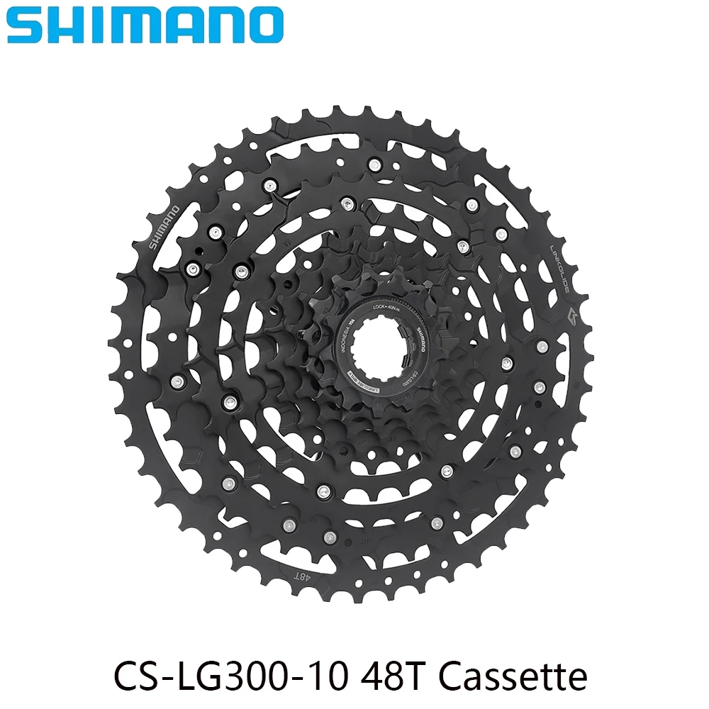 SHIMANO 9/10/11 скоростная кассета CS-LG300 CS-LG400 велосипедная кассетная звездочка для MTB